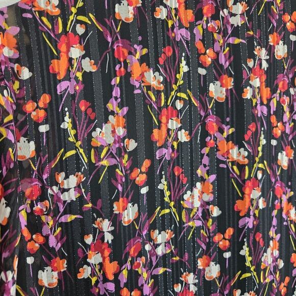 Bleecker 126 Floral Dress 10 Dark Romantic Whimsigoth Witchy Fairy Grunge Boho - Picture 9 of 12